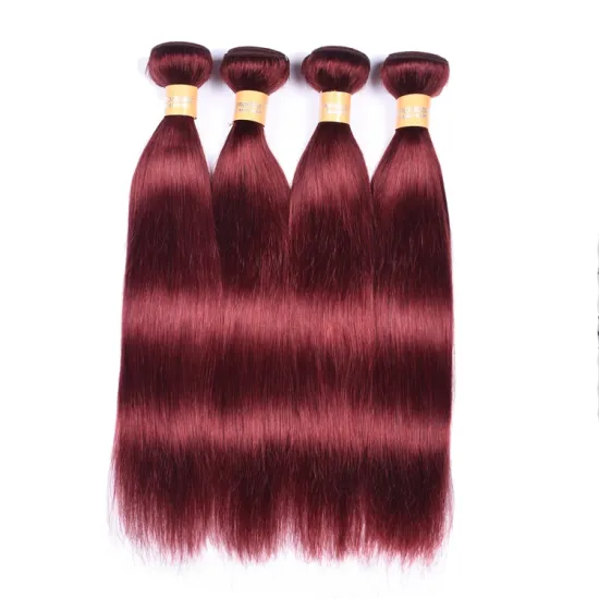 Wholesale Virgin hair Raw Indian Hair Vendor Color 33# Temple Hair Bundles