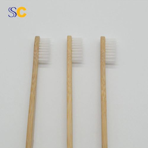 Hot Selling Bamboo Flat Handle Toothbrush