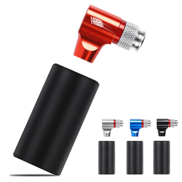 ENLEE CO2 Bike Pump Inflator - Mini Pompa dell'aria in bicicletta a mano