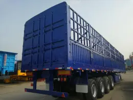 4 axles fence semi trailer