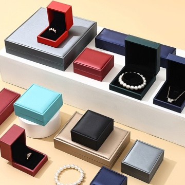 A1 Custom PU Brushed Leather Jewelry Box