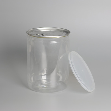 Plastic Ring-Pull Jars and Cans for Dried Nuts Packaging in Spain