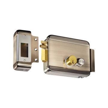 12V Electric Rim Lock for Home Door Access Systems