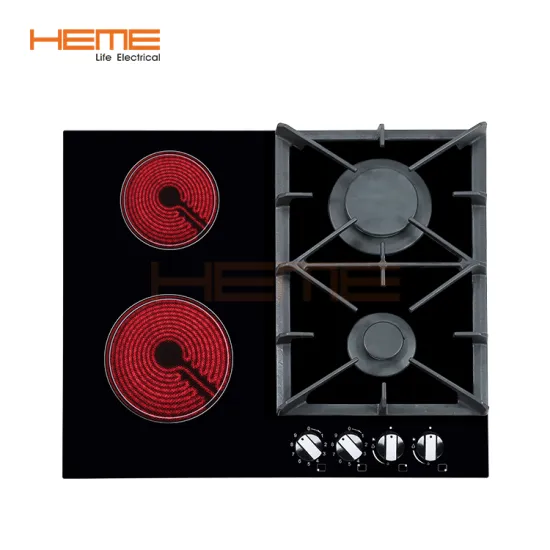 OEM/ODM Multifunction 4-Burner Gas Ceramic Combo Stove