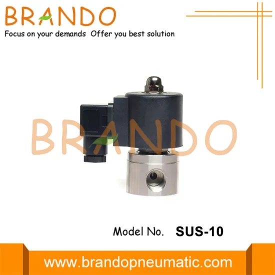 2/2 Way NC Direct Acting Solenoid Valve SUS-10