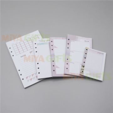 Finance Daily Planning Checklist: Custom Logo Paper Refill for Goal Tracking and Habit Formation