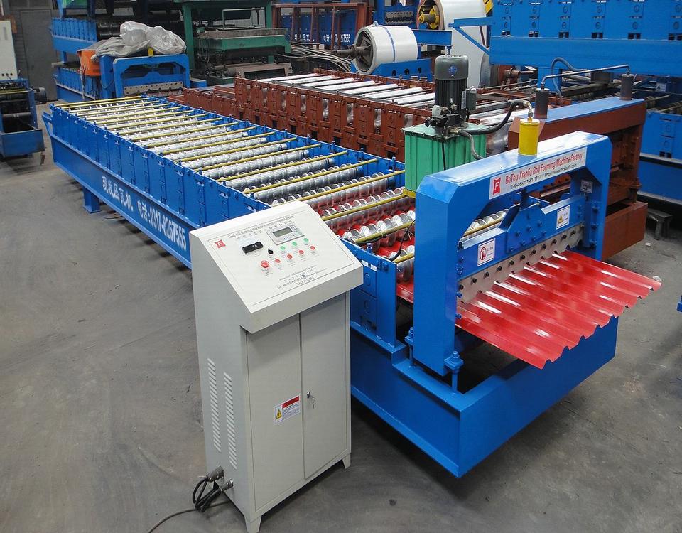 Factory Outlet Latest Popular Russia Special Colored Steel Roll Forming Machine