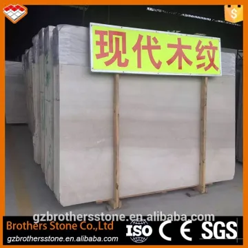 Exported High Quality Modern Wood Grain Marble Slab for tiles