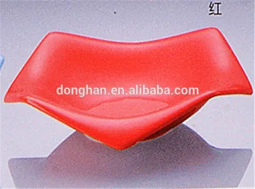 high quality dessert Handmade rose shape bowl with low price
