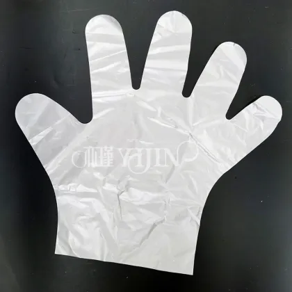 Functional OEM shield polythene gloves