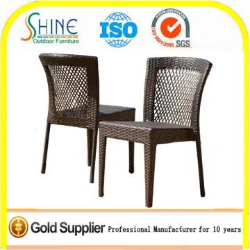 Garden furniture rattan outdoor restaurant chair, banquet chair