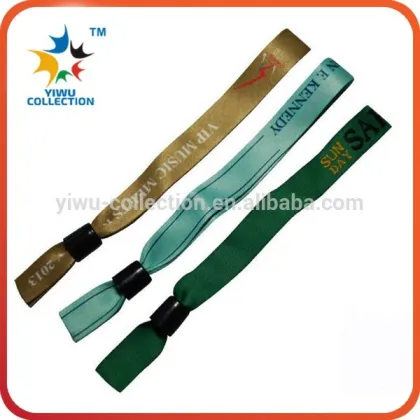 grosgrain ribbon promotional ribbon wristbands
