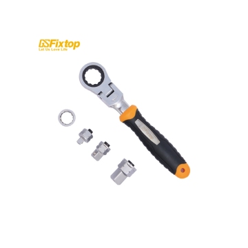 GSFIXTOP 5pcs High Quality Hand Tool Auto Repair Socket Wrench Set