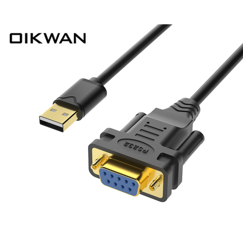 Cáp nối tiếp USB đến DB9 RS232 sang bộ chuyển đổi USB thành USB