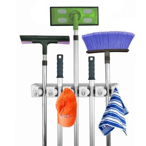 Broom Mop Holder Storage Wall Mounted