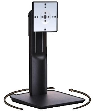 24/27 Inch Single Arm Adjustable Monitor Stand with VESA Bracket, Easy Installation Y-Type with Wall Mount 75x75mm