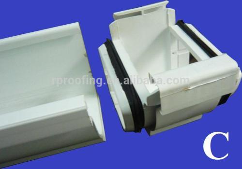 Hotsale Pvc Rain Gutter System/rain Downspout, High Quality Hotsale Pvc ...