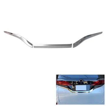 Chrome Rear Plate Number Trim for Toyota Alphard/Vellfire 40 (2023)