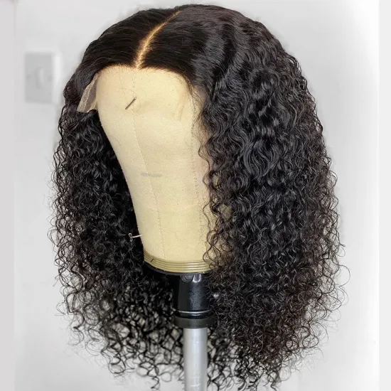 Cheap Wholesale Afro Kinky Curly Bob Wig Raw Brazilian Virgin Human Hair Hd Full Lace Front Wig Human Hair With Baby Hair Vendor