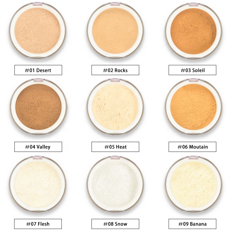 Oil-Control Waterproof Loose Setting Powder