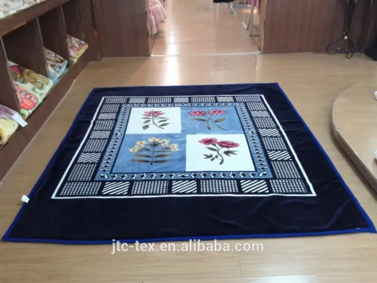 100% Polyester Quality Printed And Super Soft Mink Blanket