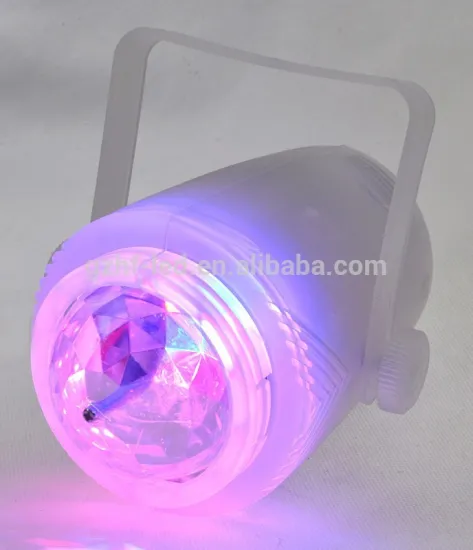 Hot Selling Clear Body LED Magic Ball LED Effect Light with plastic