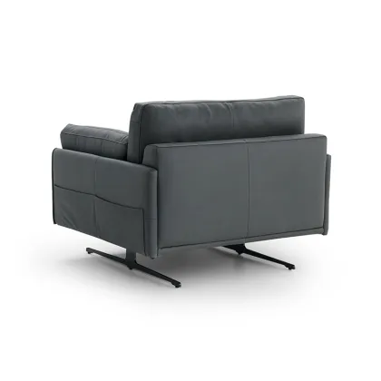 High end Half leather sofa office sofa design