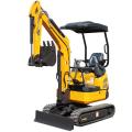 Chinese mini excavator 1.8 ton XN18 small digger