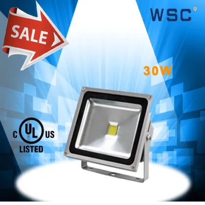 CE UL(E478647) listed metal halide lights replacement IP65 30w lede flood light
