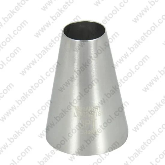 Stainless steel304 Cake Decorating Large round nozzle #808