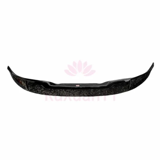 Car parts Forged grain dry carbon fiber front diffuser front bar edge body kit for Defender 2020+