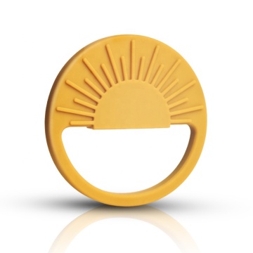 Wholesale BPA-Free Sun Shape Silicone Teething Toys for Infants and Toddlers