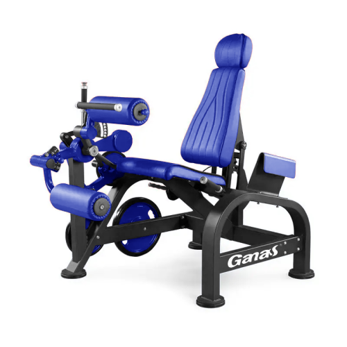 Piastra ganas caricata con gamba seduta Curl Gym Machine