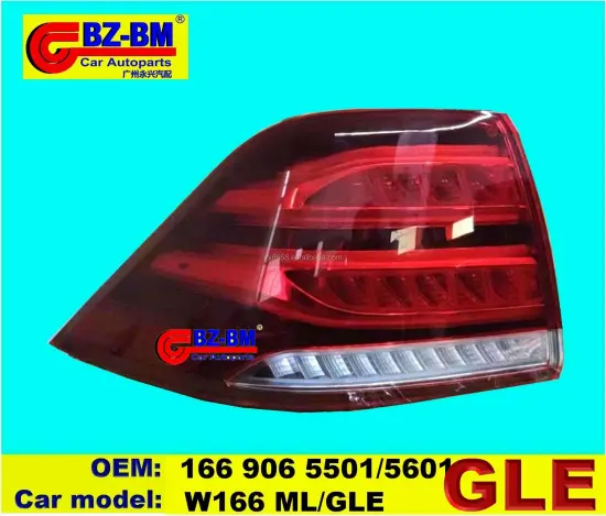 Tail Lamp for Benz W166 ML/GLE 1669065501 1669065601