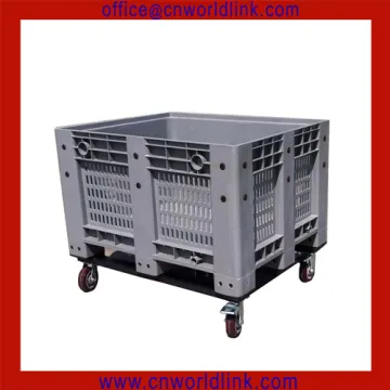 Top Sale 1000kgs Heavy Duty Mesh Plastic Pallet Crate
