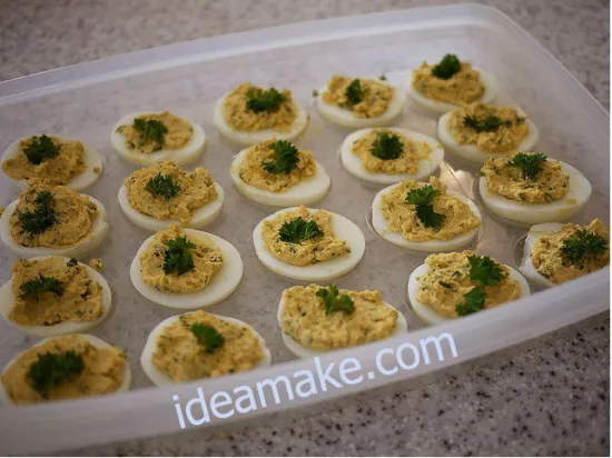 Devilled Egg Container AS SEEN ON TV