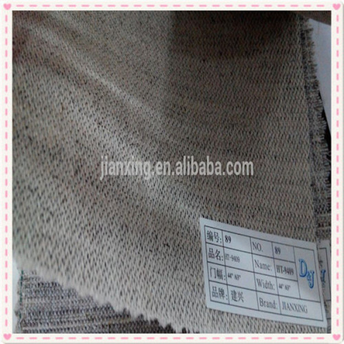 Woven fabric horse hair interlining