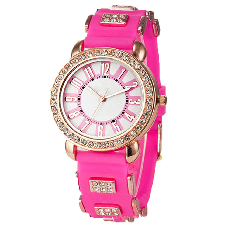 Wholesale Women Silicone Strap Watch