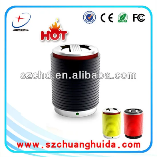 Top USB rechargeable portable mini speaker for iphone5 with 3.5mm radio jack