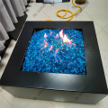 Corten Steel Patio Furniture Gas Fire Pit