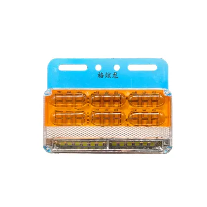 Car Anti-Rear-End Solar Warning Flash Light for Truck Rear Width Vehicle LED Steady Light