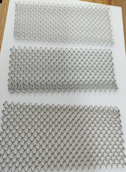 Aluminum Chain Link Mesh Curtain