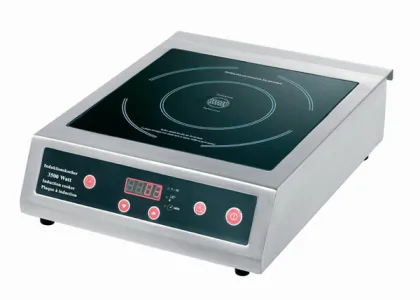 commercial induction range