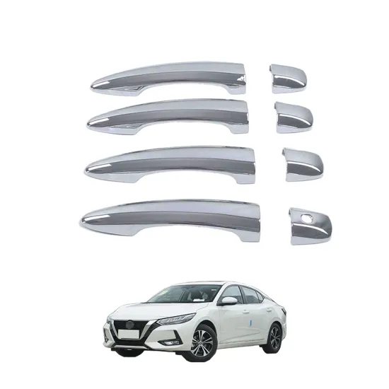 OEM ABS Carbon Fiber Chrome Door Handle Cover Trim for 2020 Nissan Sylphy