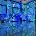 Pantalla LED transparente ajustable