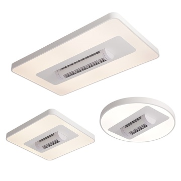 Dimmable Acrylic LED Ceiling Fan Light with Remote Control for Indoor Living Room and Bedroom