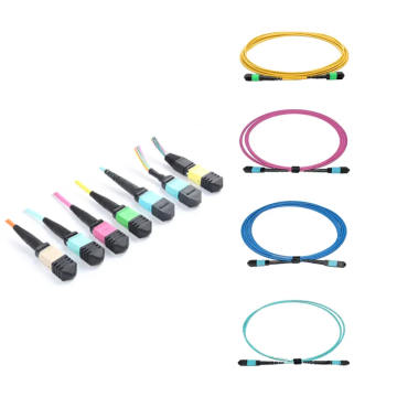 OM3/OM4 MPO/MTP Fiber Optic Patch Cord - Single Model Multimode