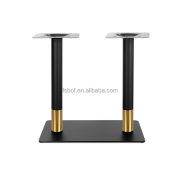 Rose Gold Stainless Steel Leg Base for Restaurant & Cafe Furniture