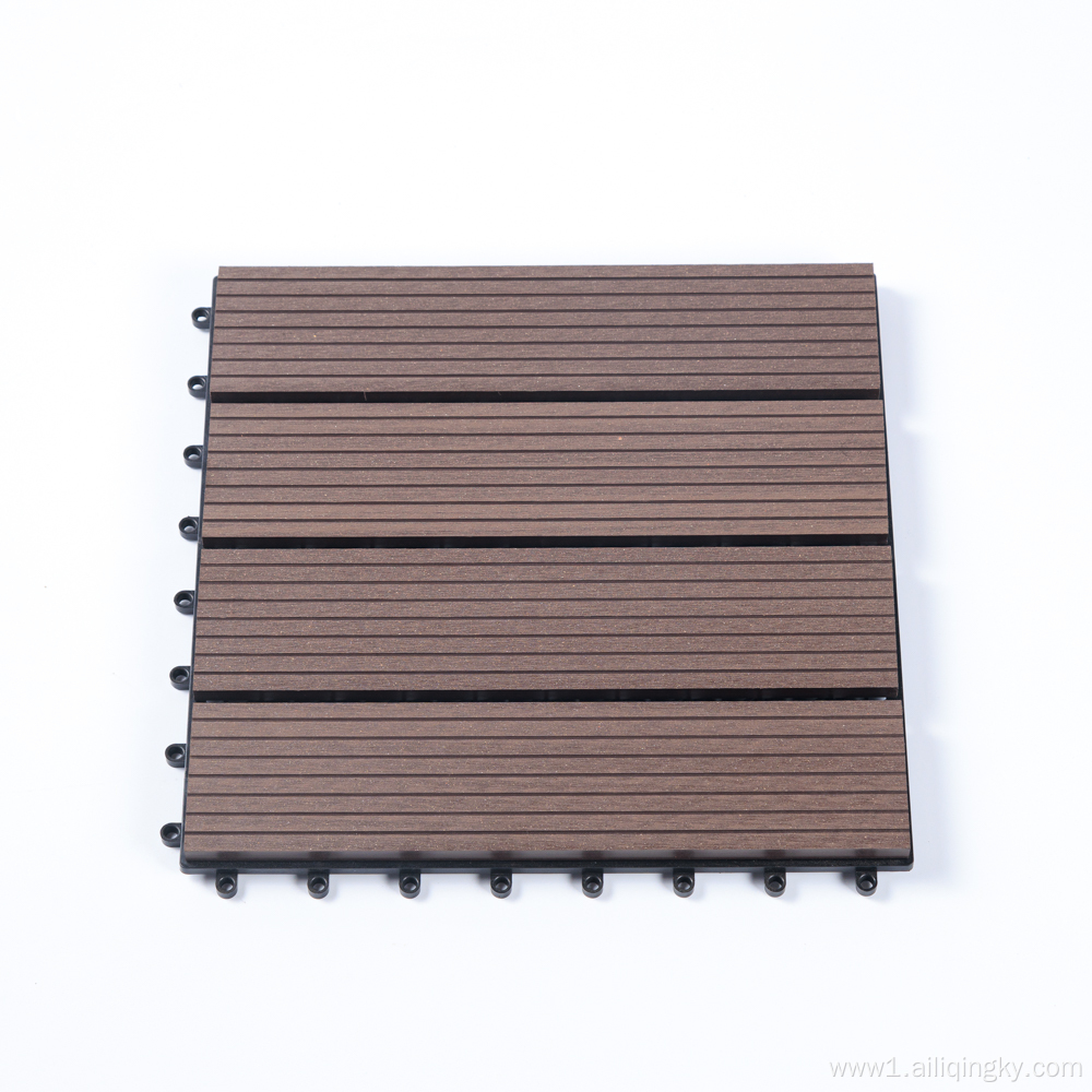 Dark Wood Plastic Outdoor