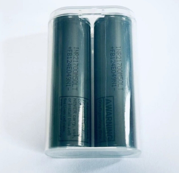 PP Material 20700 Double Slot Battery Box: Storage Solution for 21700 Round Batteries